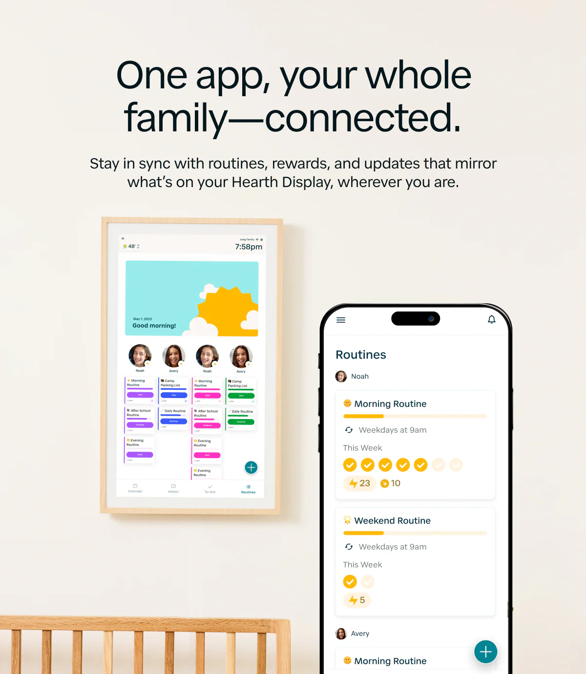 FamilyFlow HD Pro Display – Smart Family Hub