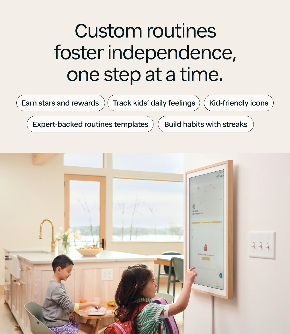 FamilyFlow HD Pro Display – Smart Family Hub