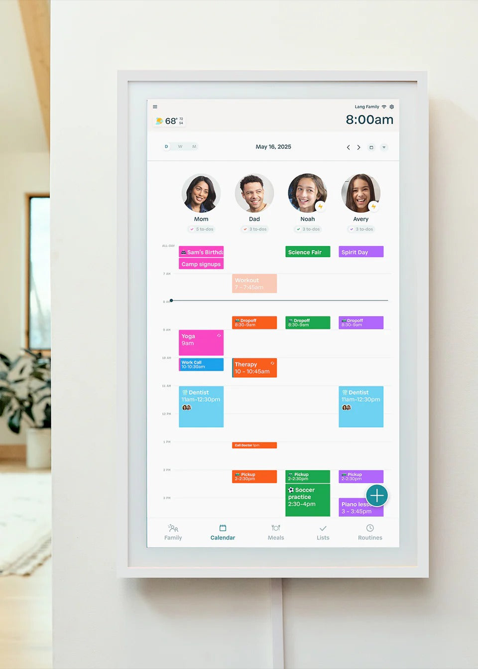 FamilyFlow HD Pro Display – Smart Family Hub